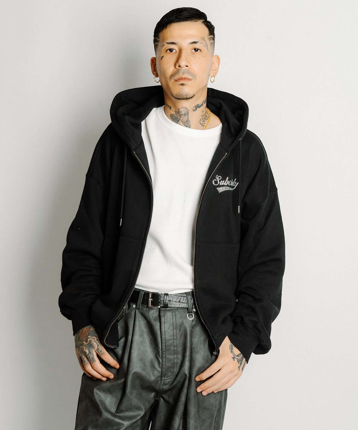 Rhinestone zip hoodie-thumbmail-6