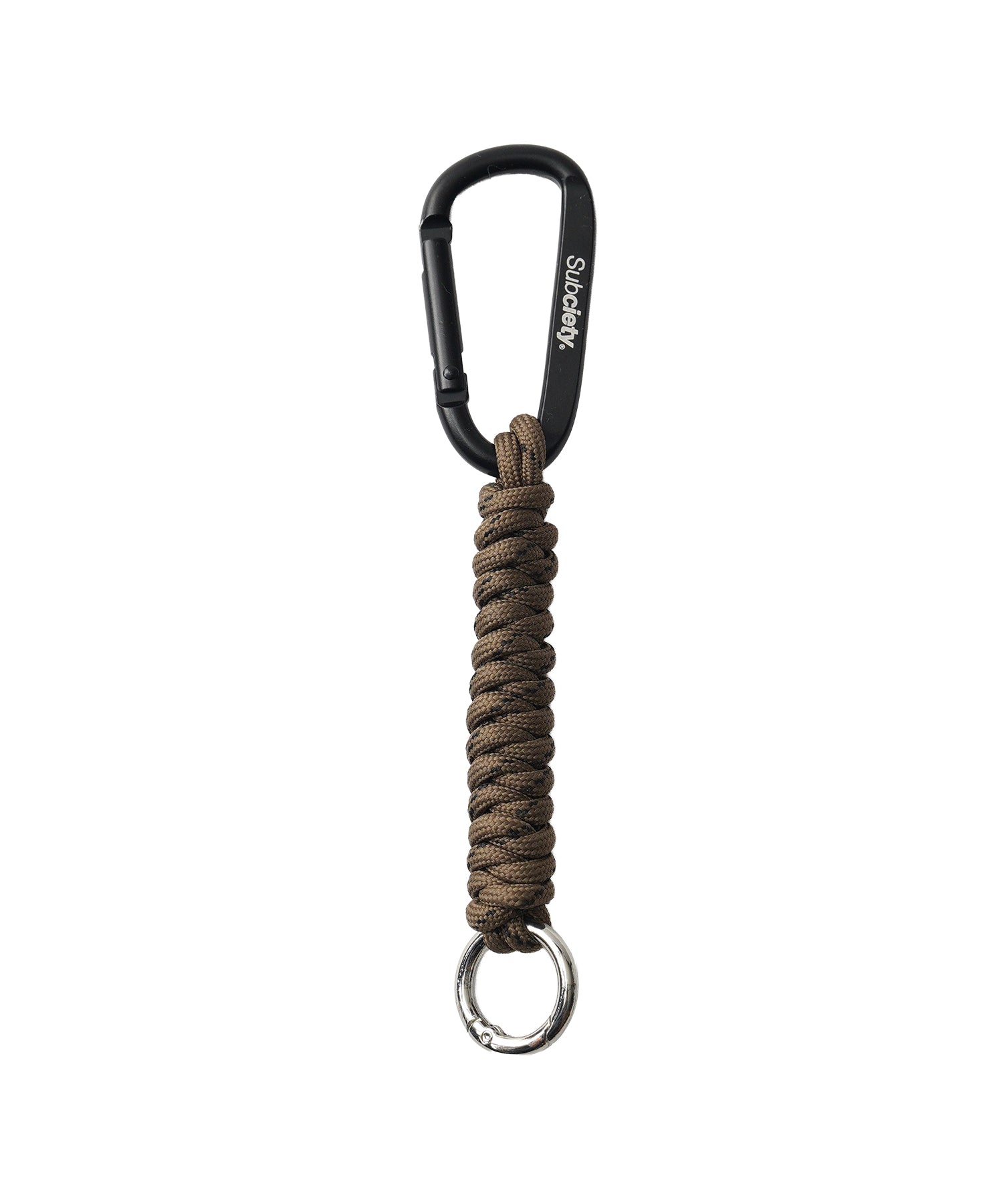 Paracord carabiner key holder