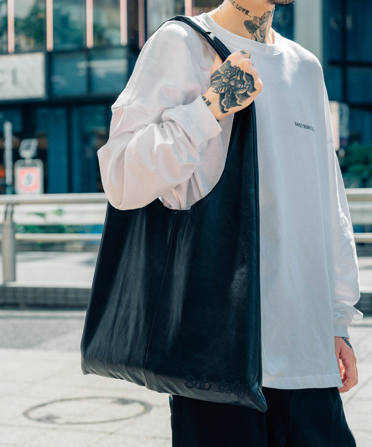 FAKE LEATHER TOTE BAG-thumbmail-9
