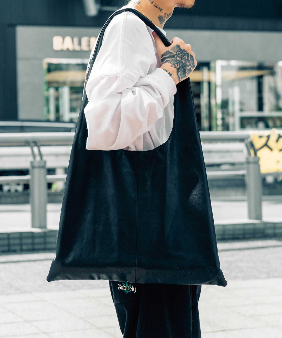 FAKE LEATHER TOTE BAG-thumbmail-8