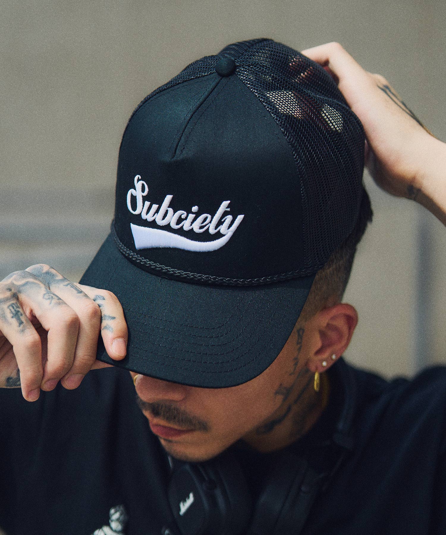 Embroidery mesh cap-thumbmail-5