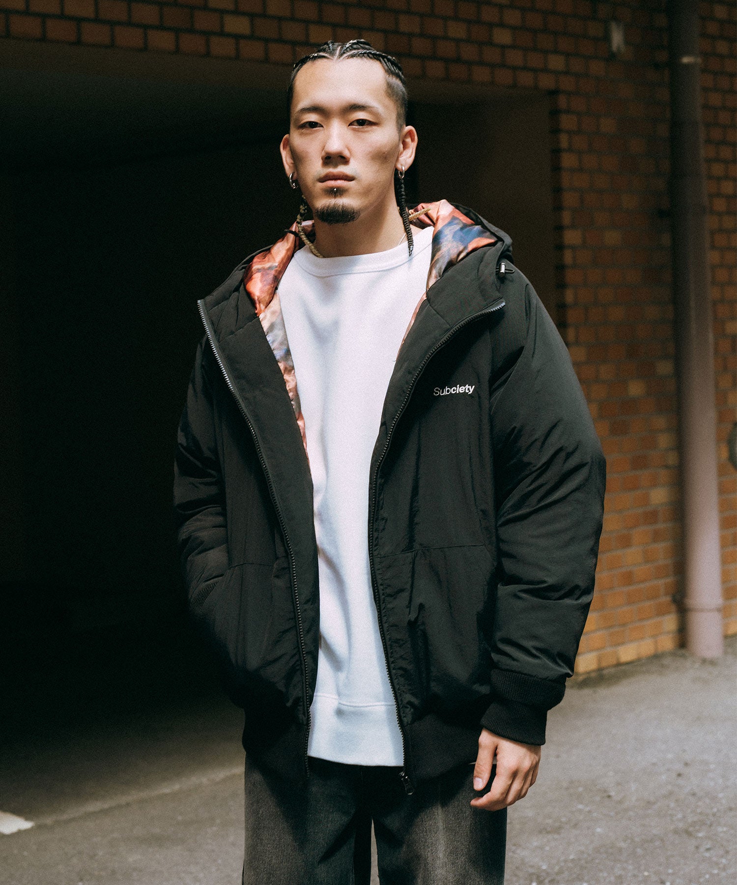 Nylon puff hooded jkt-thumbmail-8