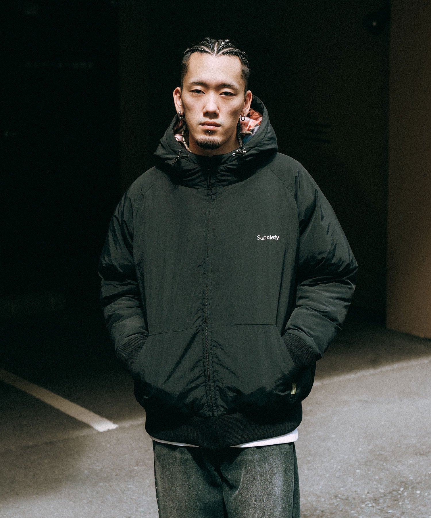 Nylon puff hooded jkt-thumbmail-14