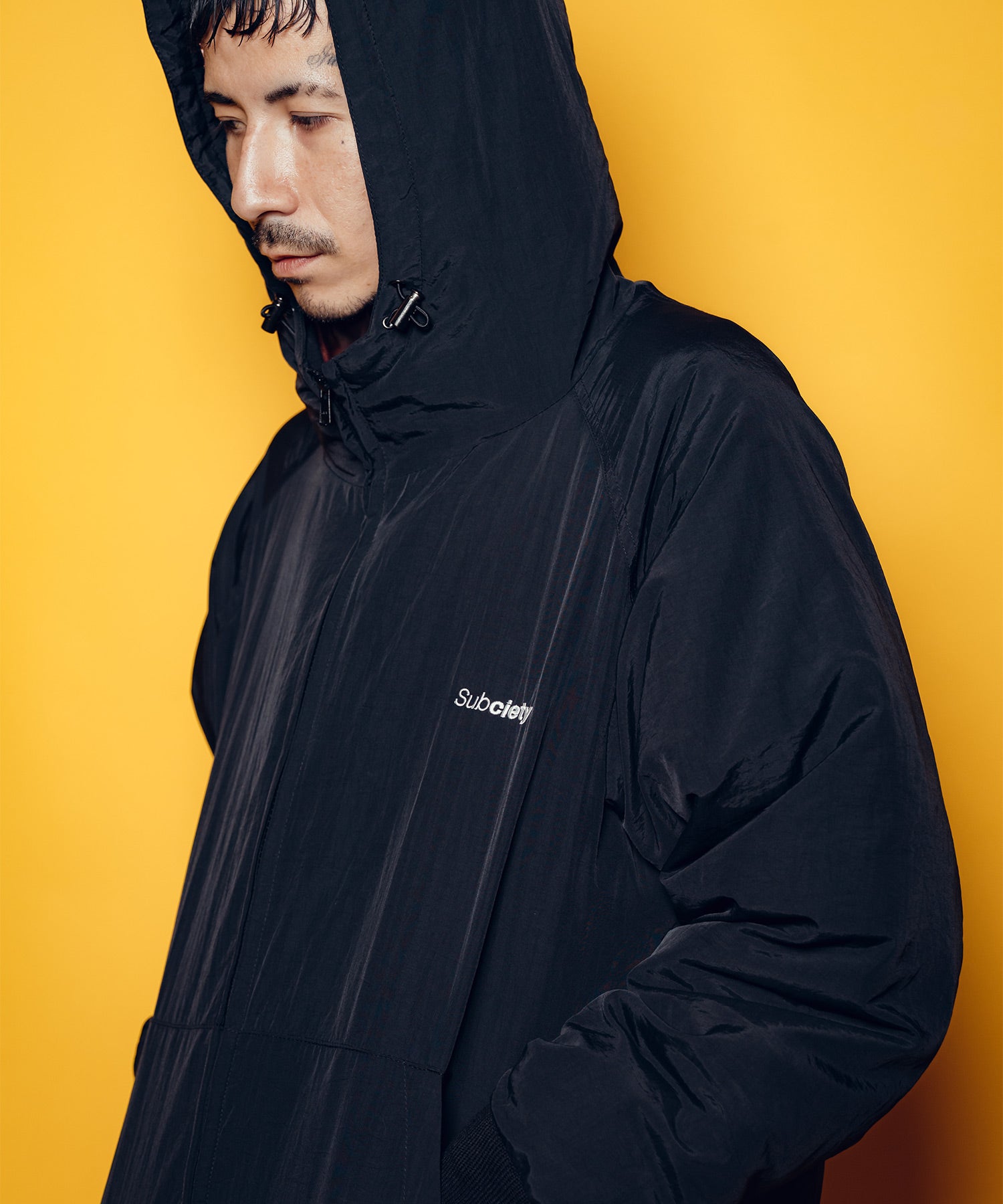 Nylon puff hooded jkt-thumbmail-7
