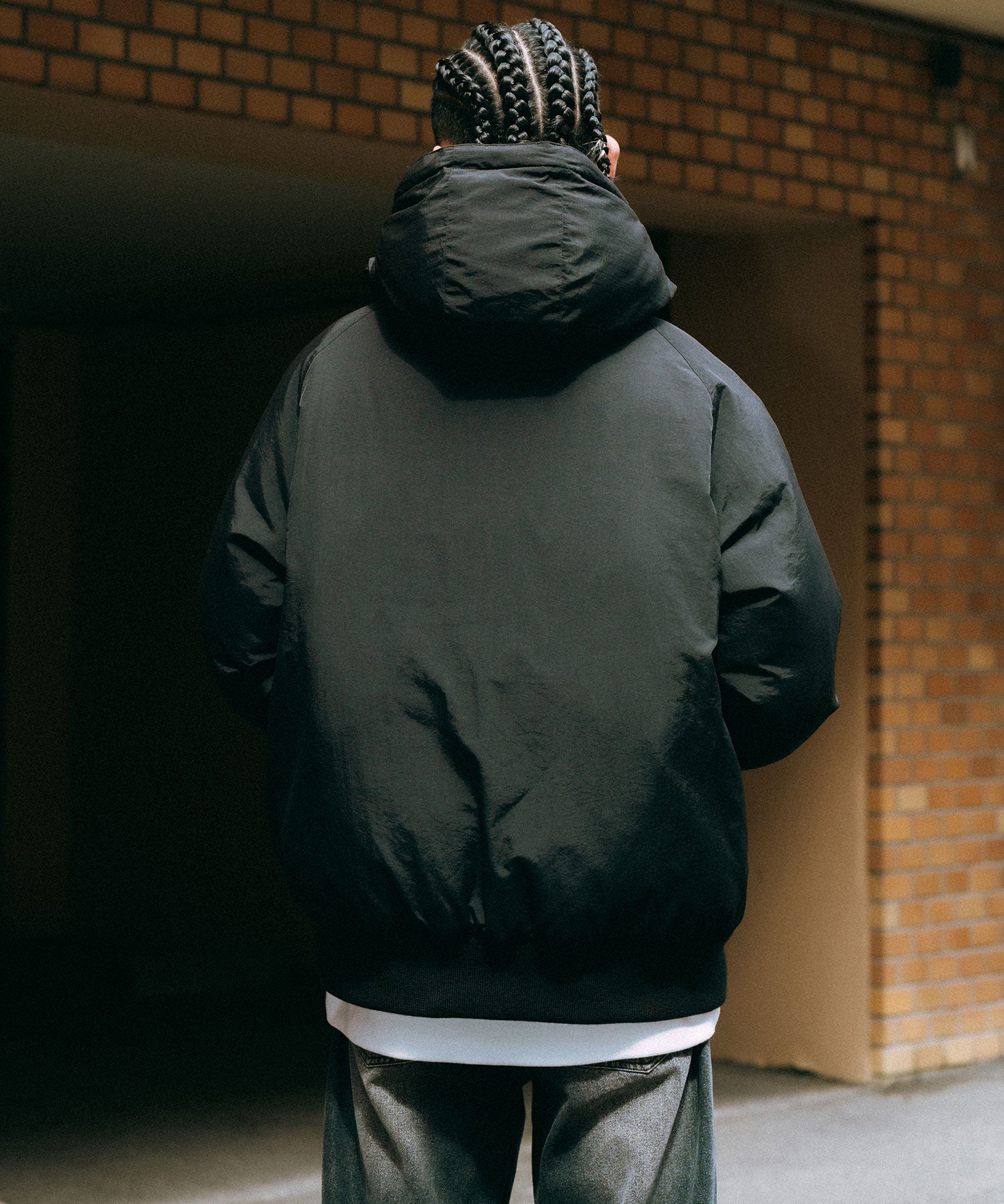 Nylon puff hooded jkt-thumbmail-16