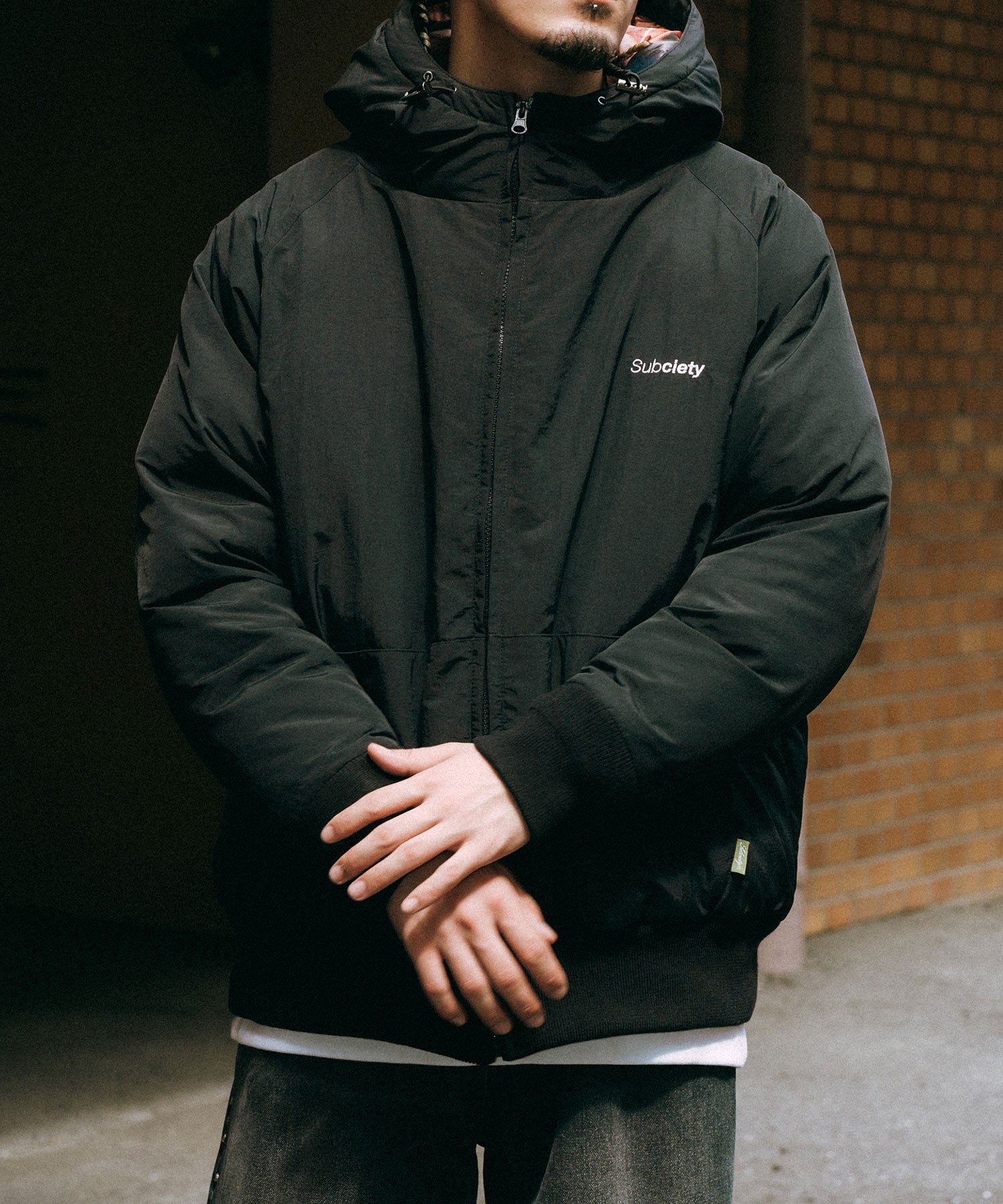 Nylon puff hooded jkt-thumbmail-15