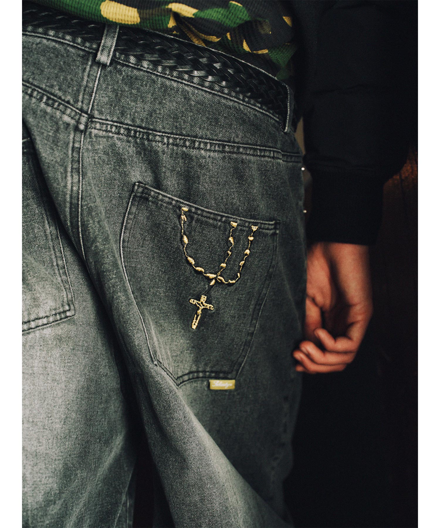 Faded madonna denim pants-thumbmail-29