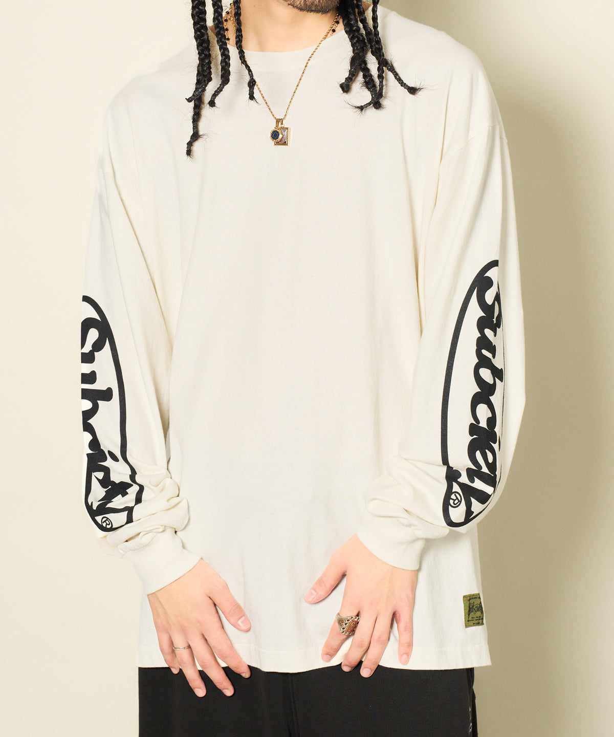 Fade wash L/S tee