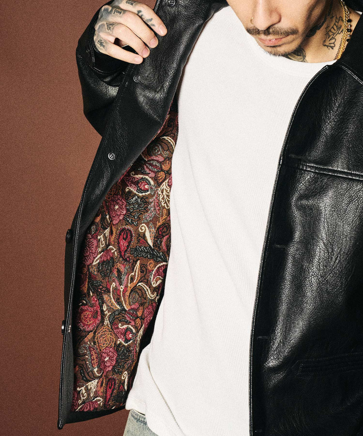 Faux leather car coat-thumbmail-7