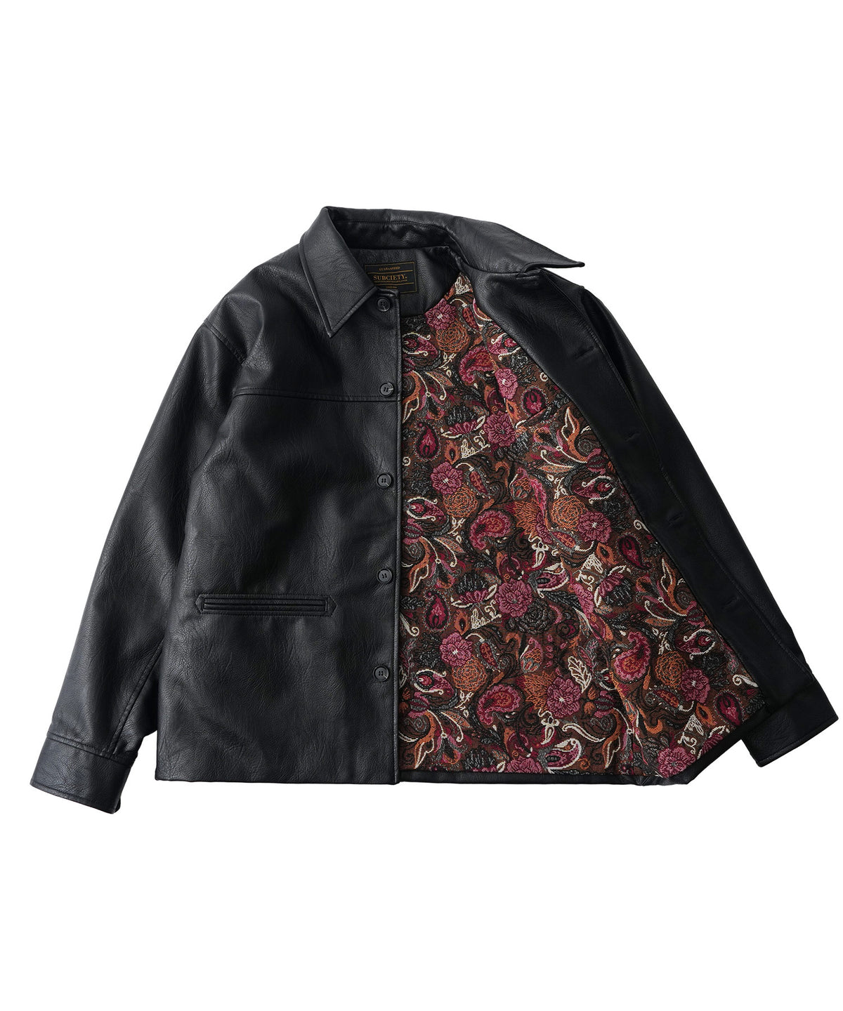 Faux leather car coat-thumbmail-4