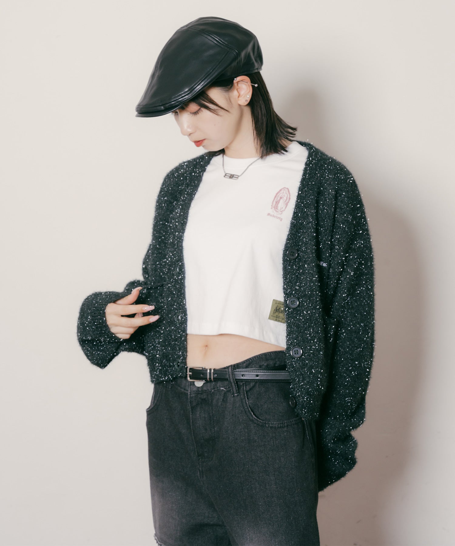 Glitter cardigan【WOMEN】