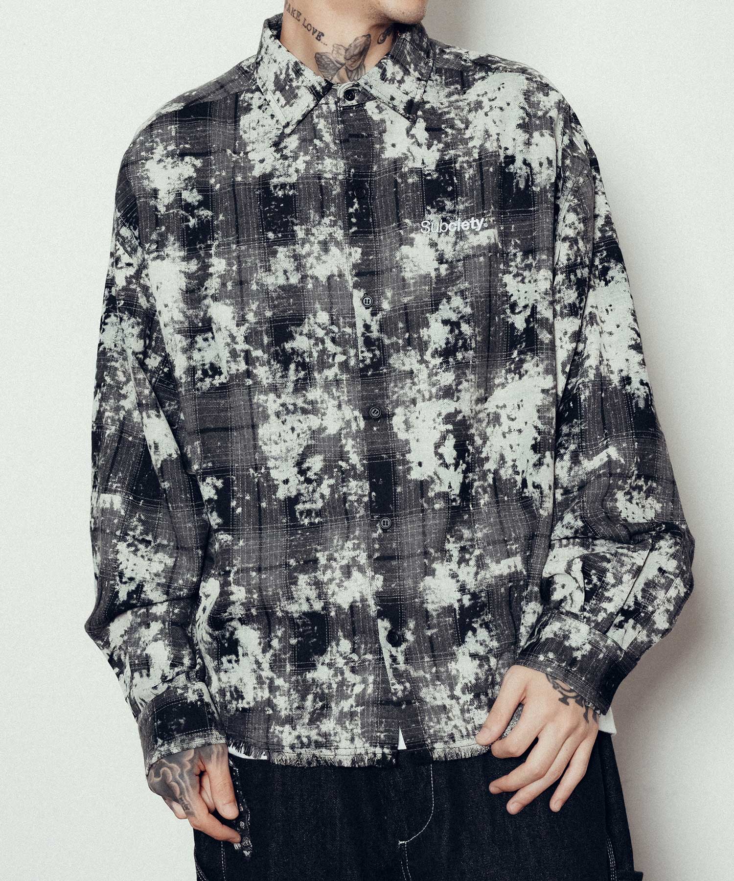 Painted plaid shirt-thumbmail-1