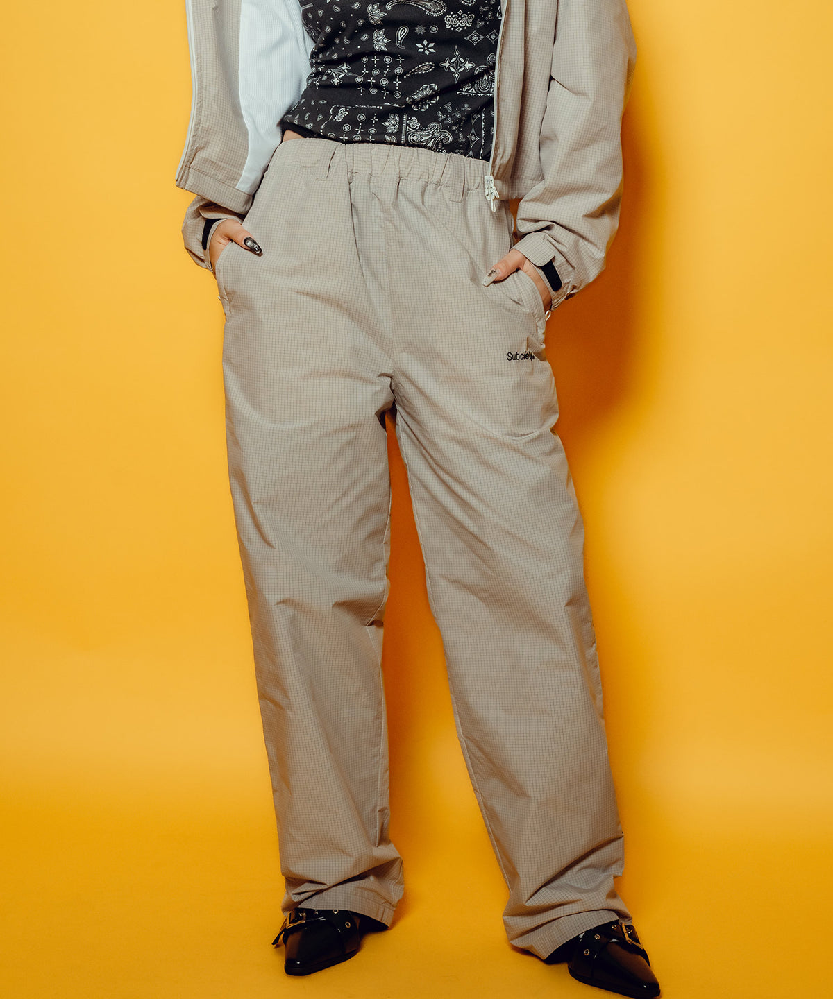 [WOMEN] Graph check pants-thumbmail-6