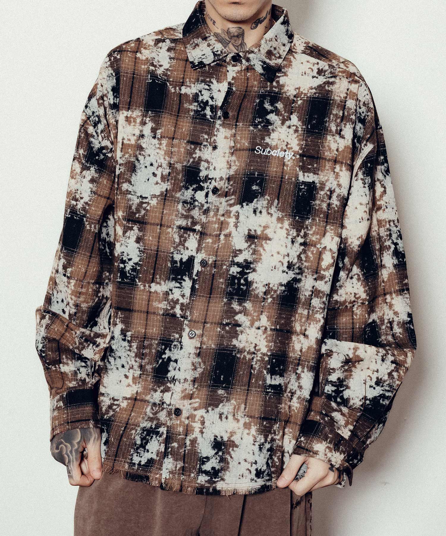 Painted plaid shirt-thumbmail-2