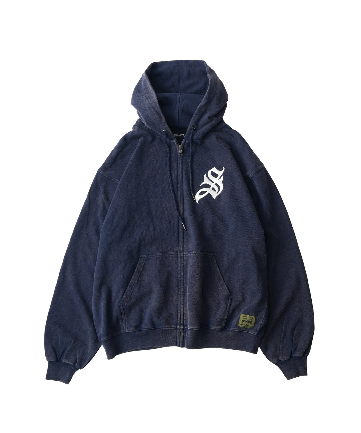 Fade wash zip hoodie-thumbmail-11