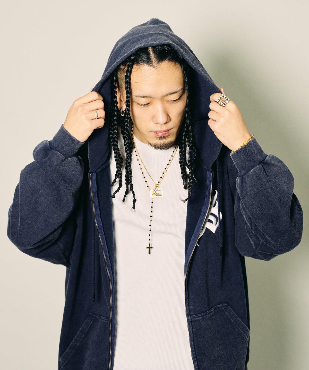 Fade wash zip hoodie-thumbmail-14
