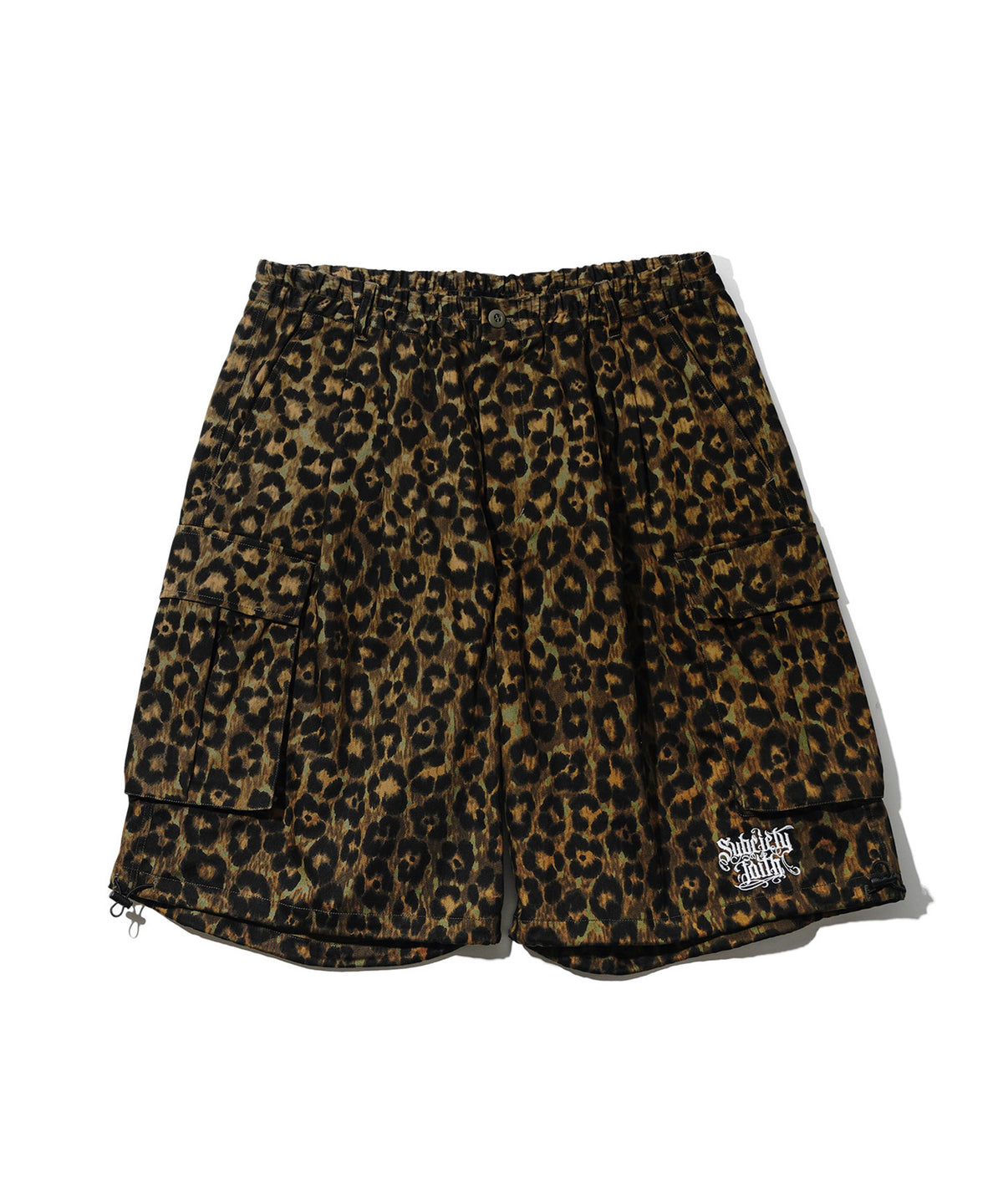 LEOPARD CARGO SHORTS-thumbmail-2