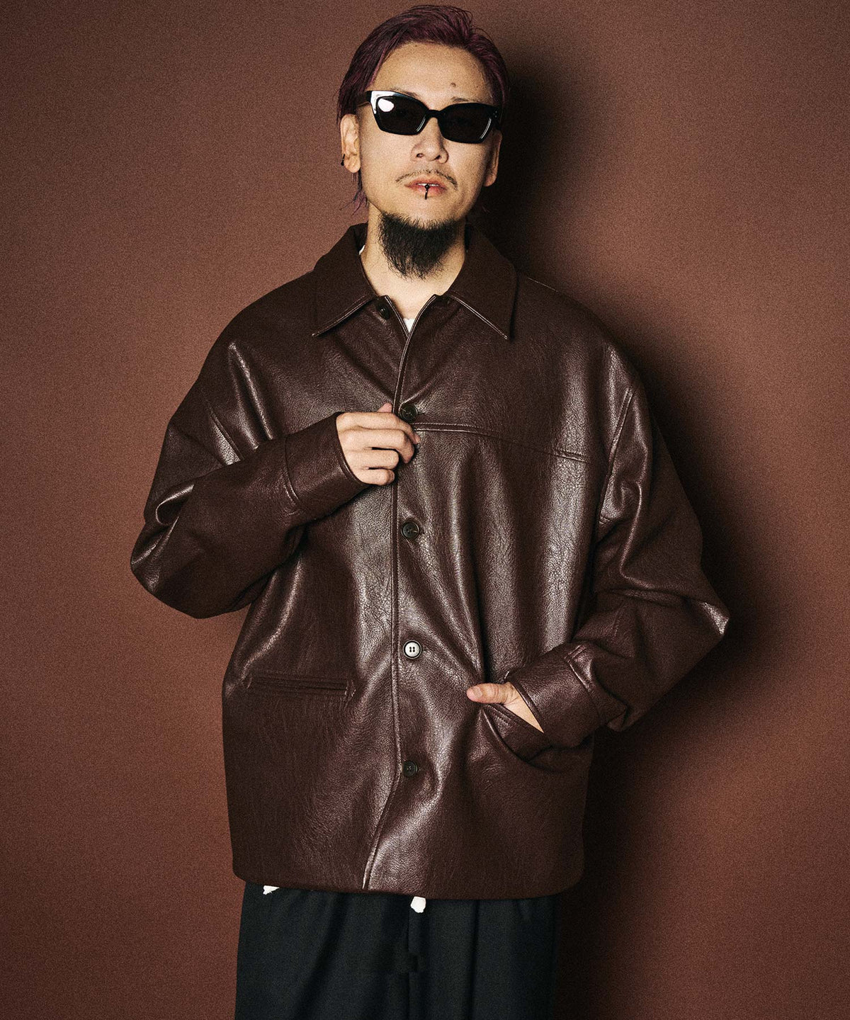Faux leather car coat-thumbmail-23