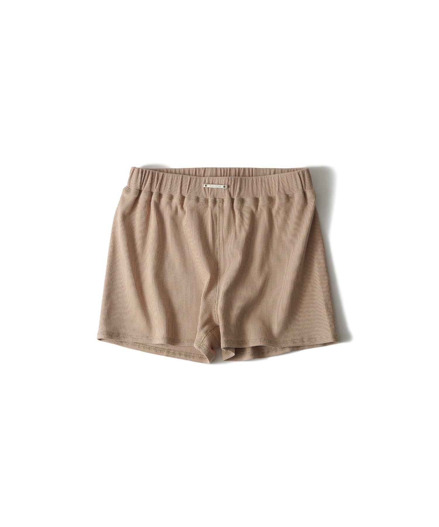 Rib short pants【WOMEN】-thumbmail-3