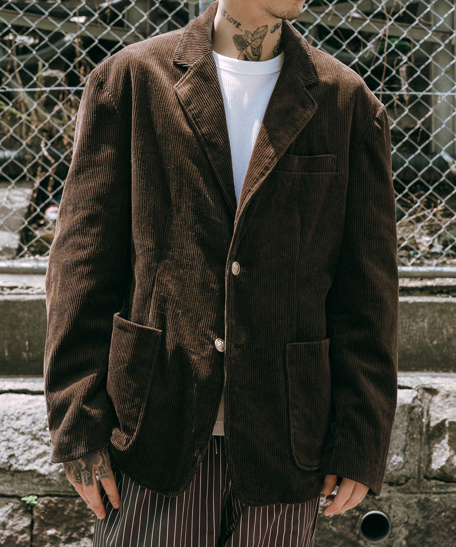 Corduroy blazer