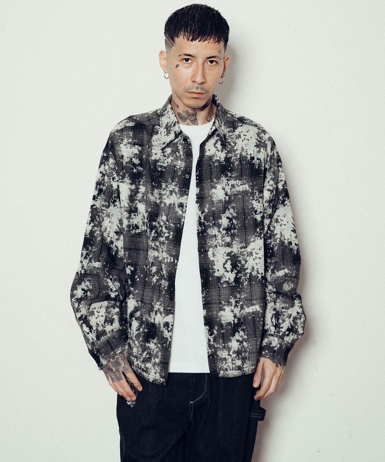Painted plaid shirt-thumbmail-5