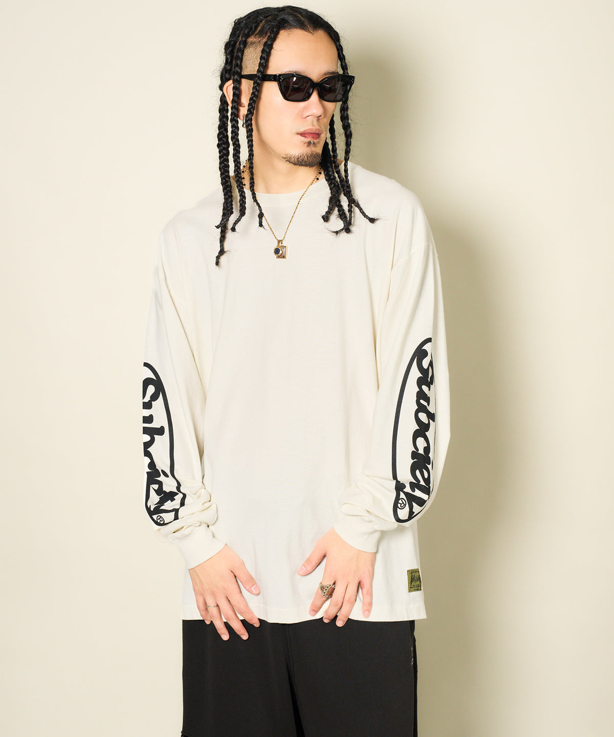 Fade wash L/S tee-thumbmail-8
