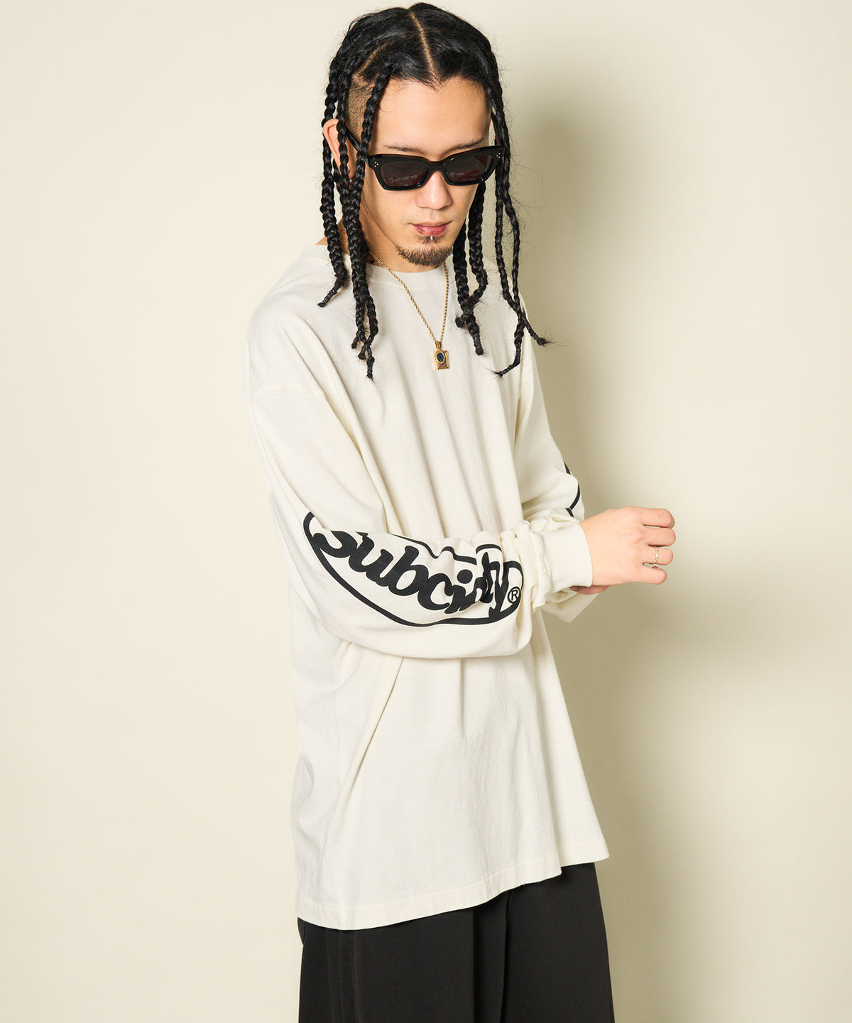 Fade wash L/S tee-thumbmail-7