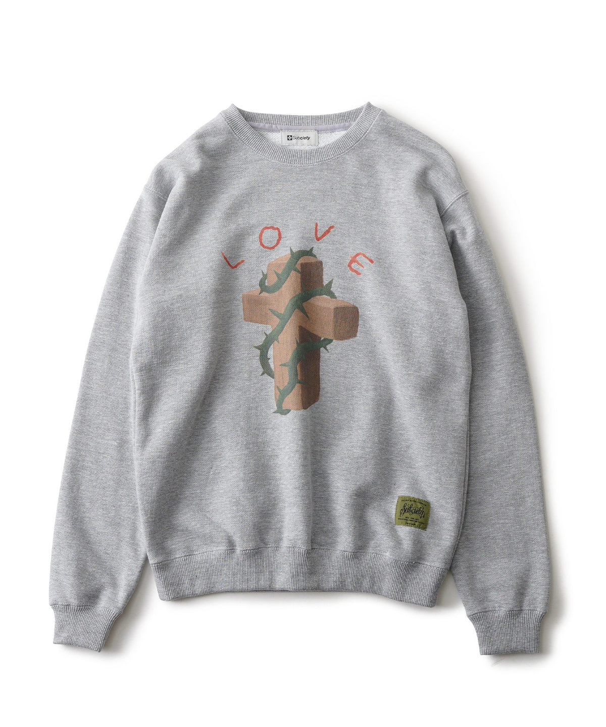 【WOMEN】Thorn Cross Sweatshirt-thumbmail-7