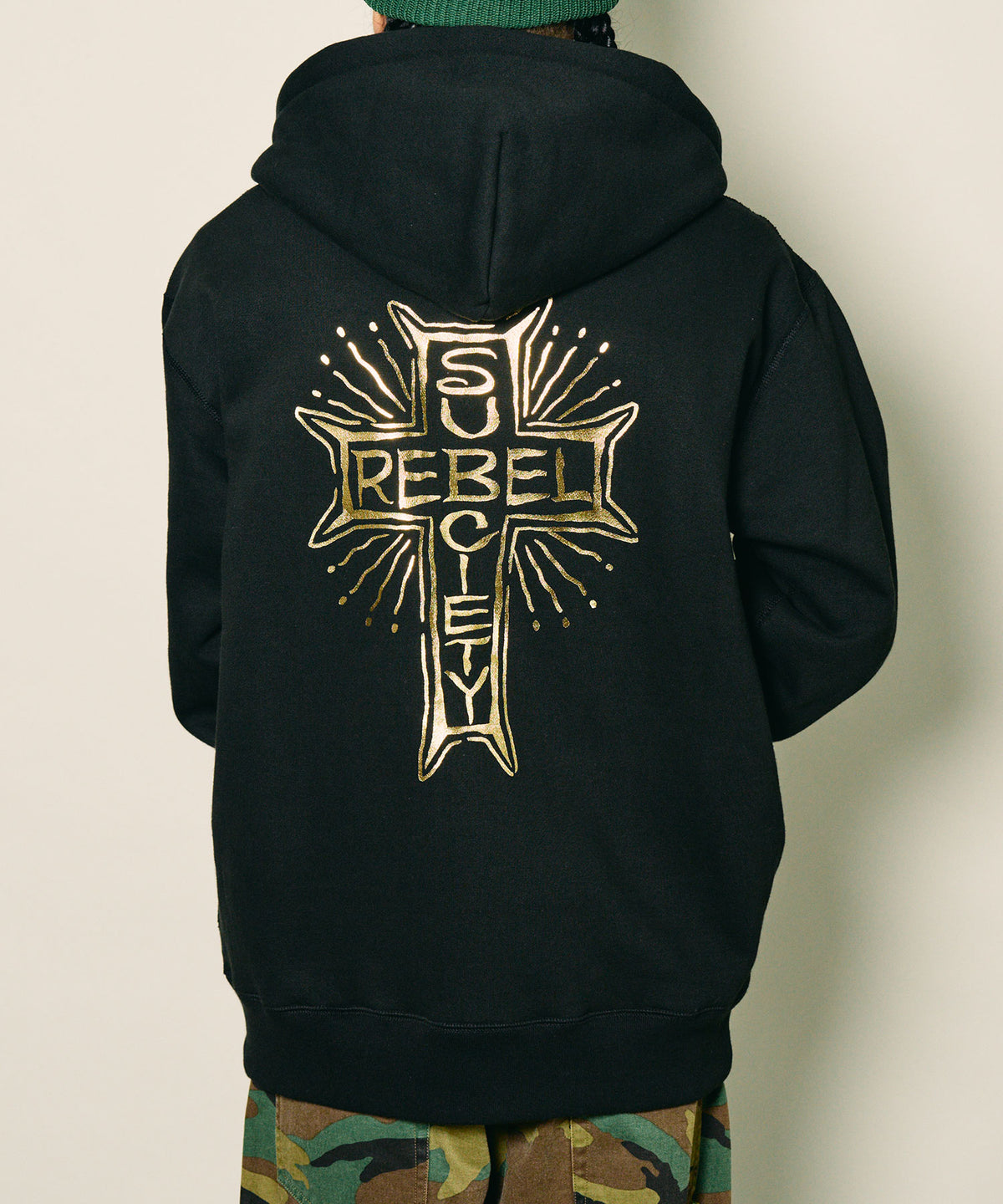 Rebel zip hoodie