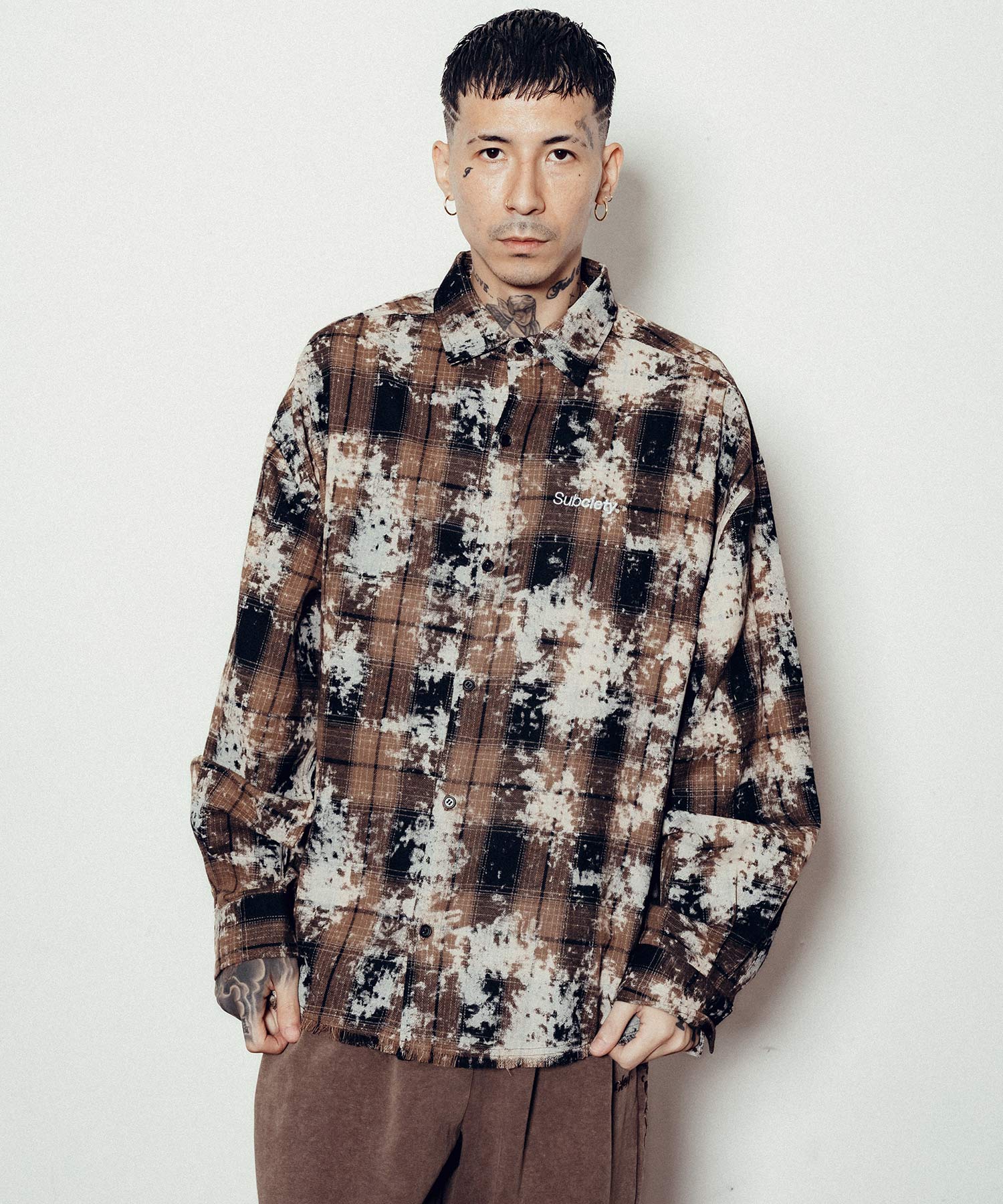 Painted plaid shirt-thumbmail-13