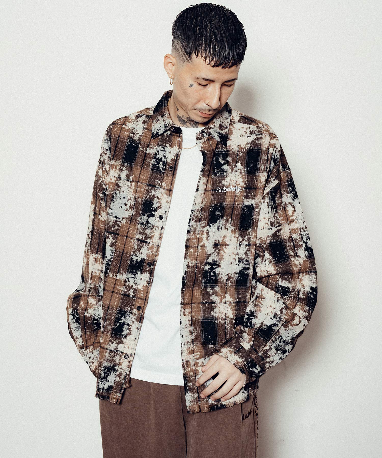 Painted plaid shirt-thumbmail-11