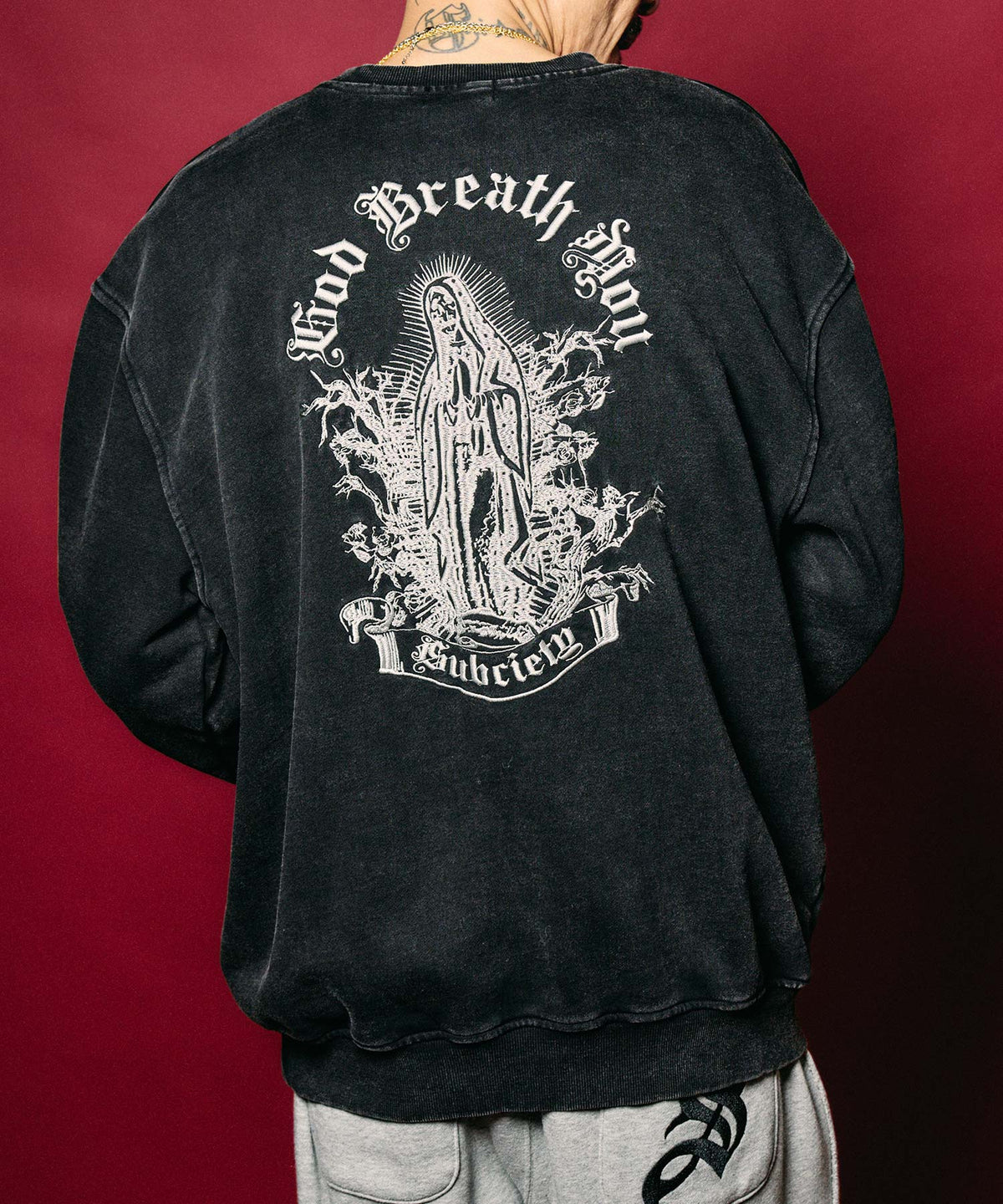 Washed skull maria sweatshirt-thumbmail-8