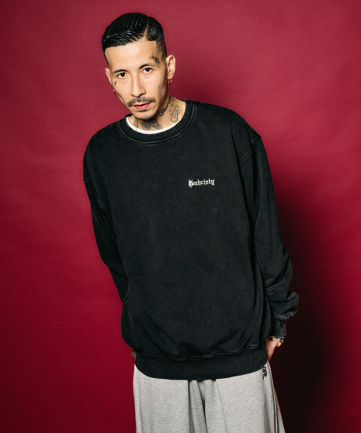 Washed skull maria sweatshirt-thumbmail-7