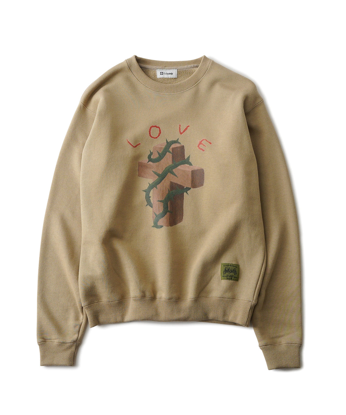 【WOMEN】Thorn Cross Sweatshirt-thumbmail-13