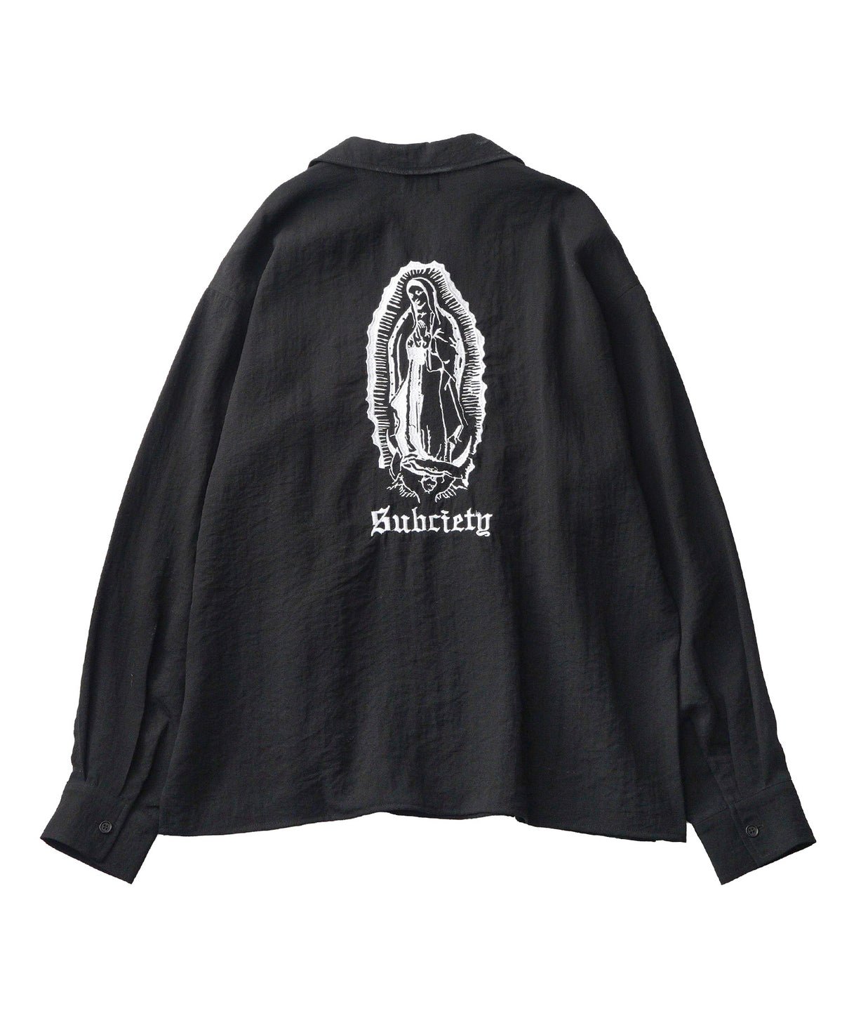 Embroidery Maria open collar shirt-thumbmail-13