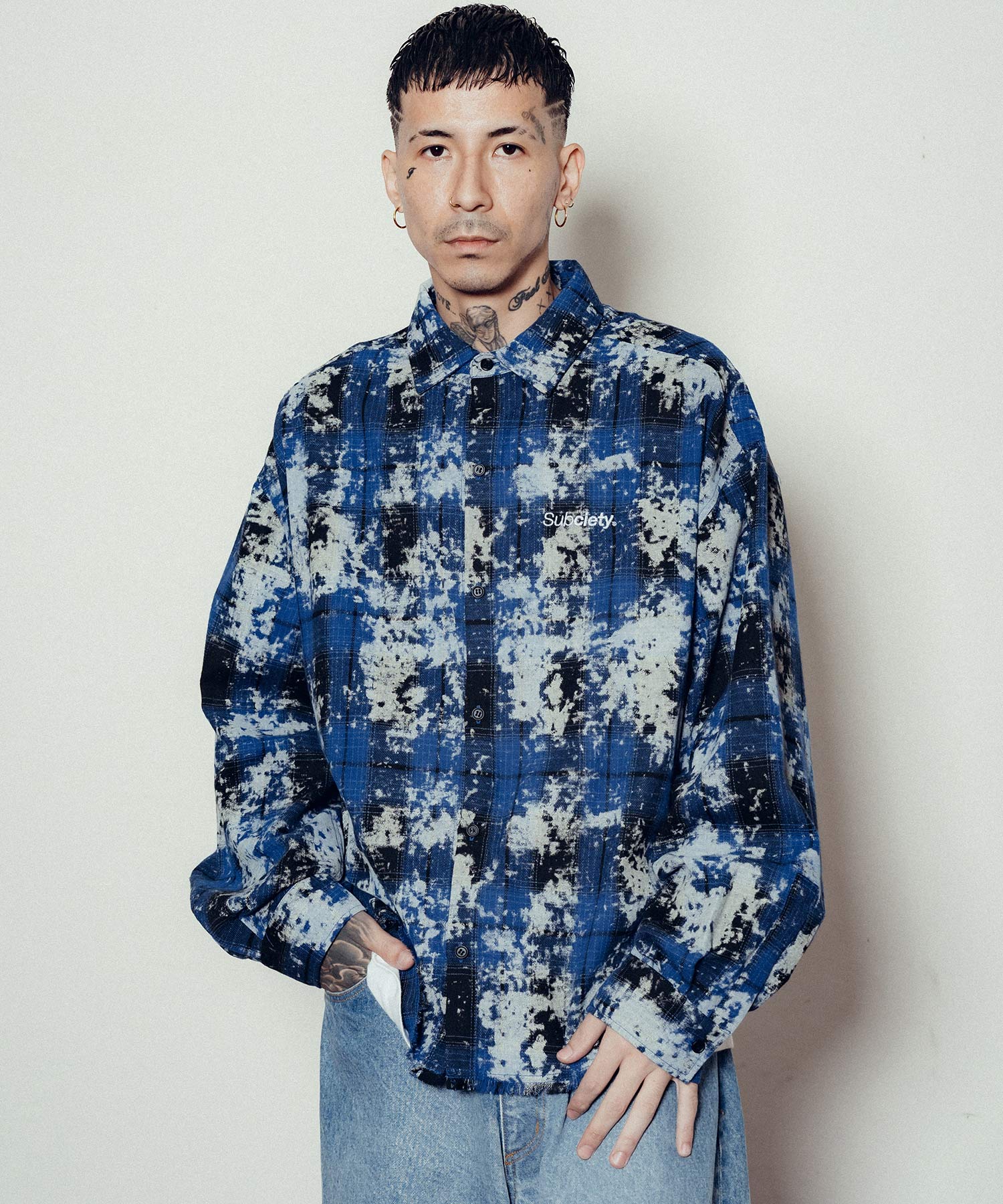 Painted plaid shirt-thumbmail-20