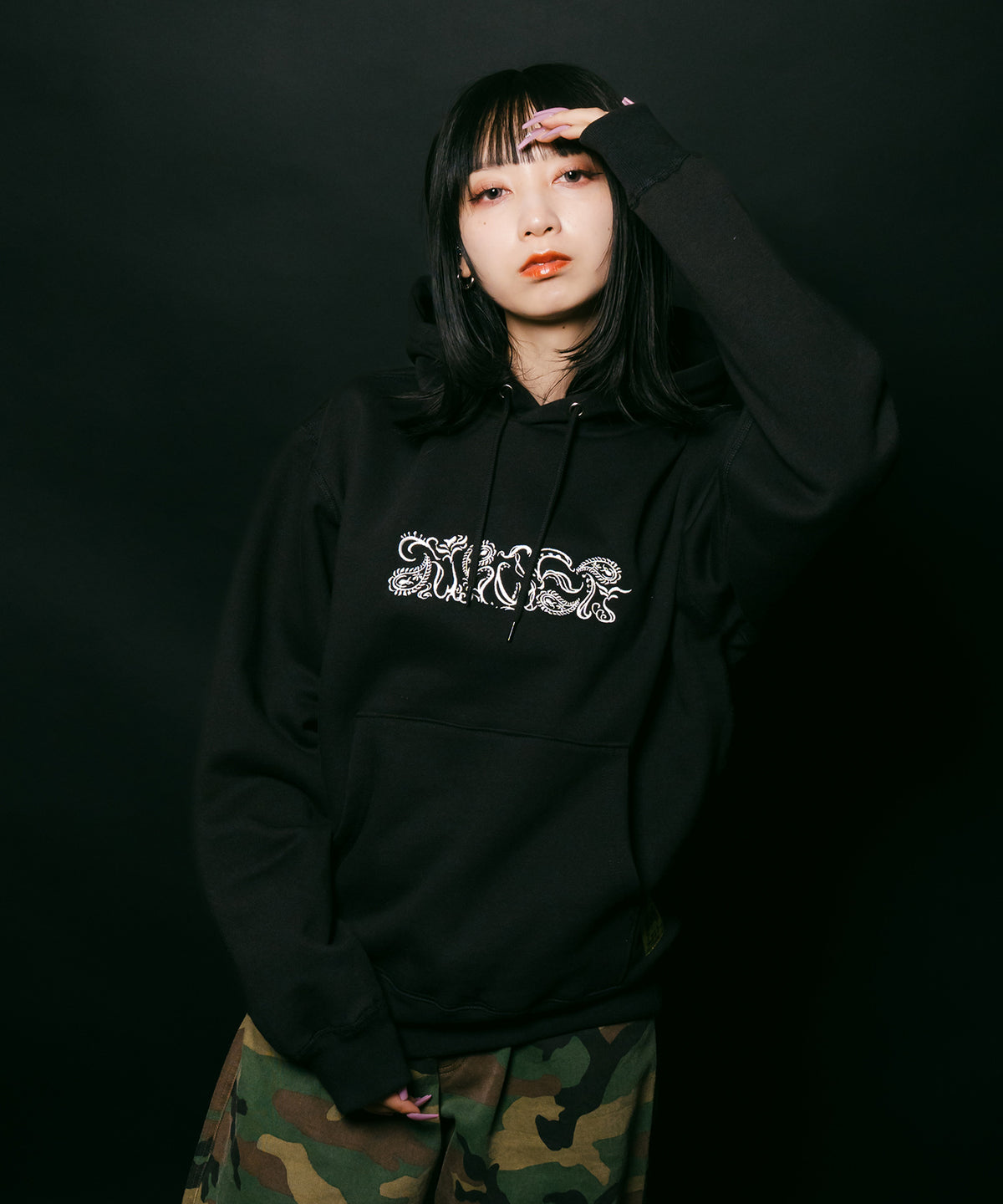 Abstracted paisley hoodie-thumbmail-8