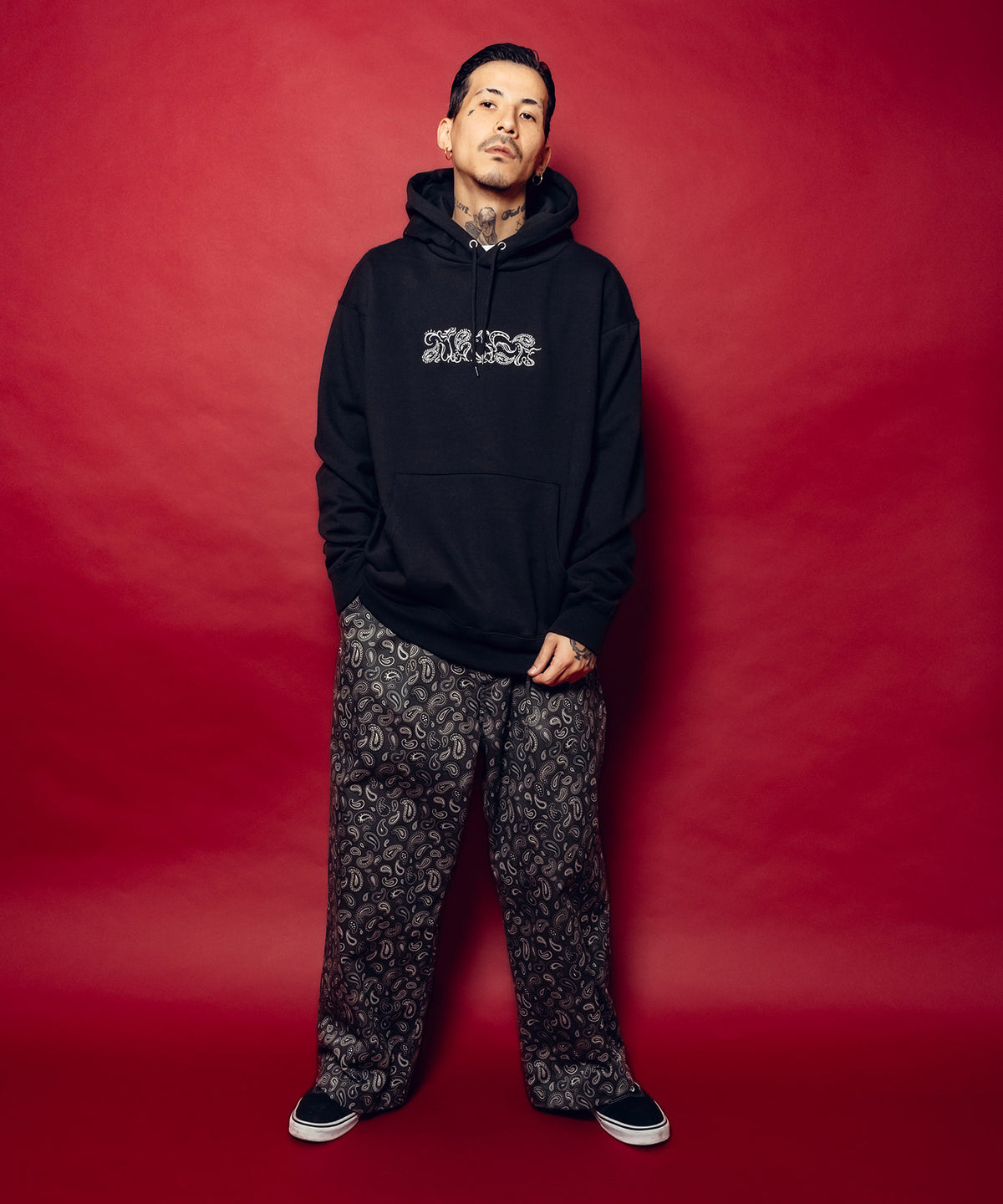 Abstracted paisley hoodie-thumbmail-5
