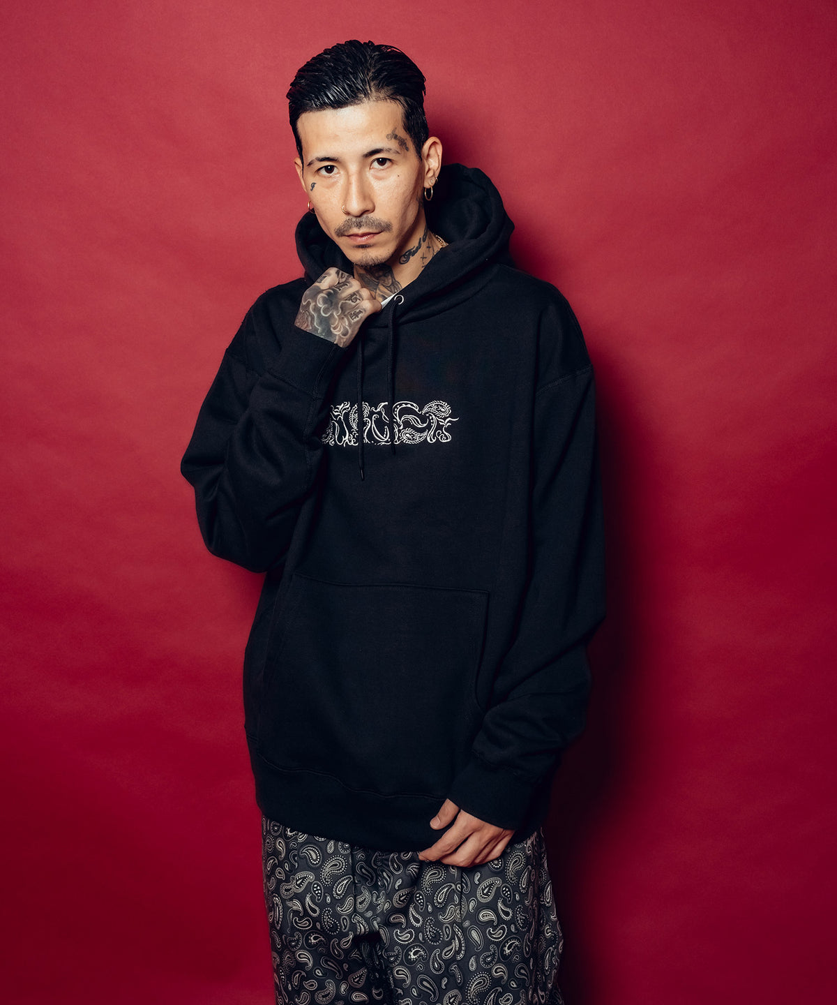 Abstracted paisley hoodie-thumbmail-6