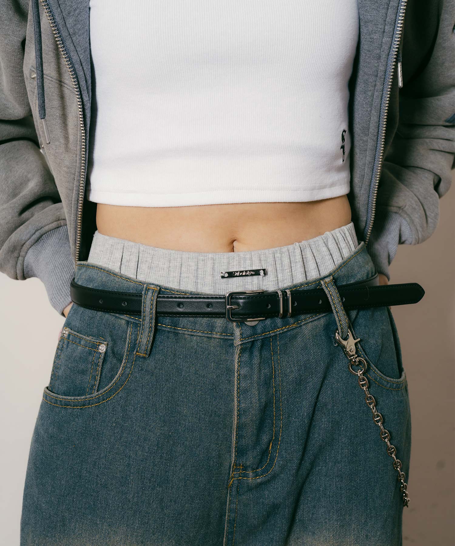 Rib short pants【WOMEN】-thumbmail-7