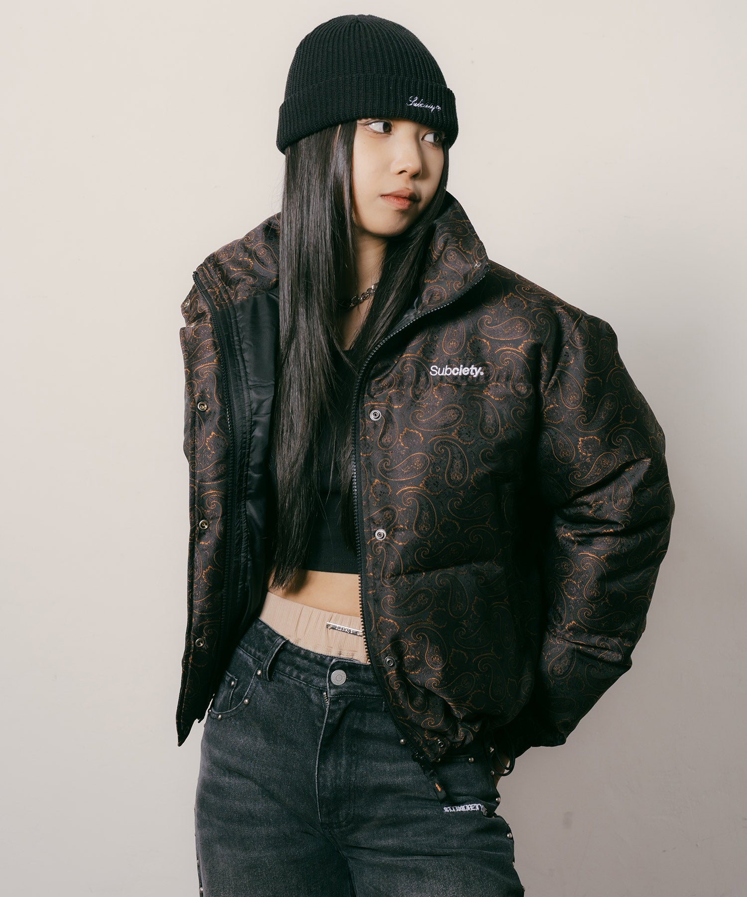 Rib short pants【WOMEN】-thumbmail-9