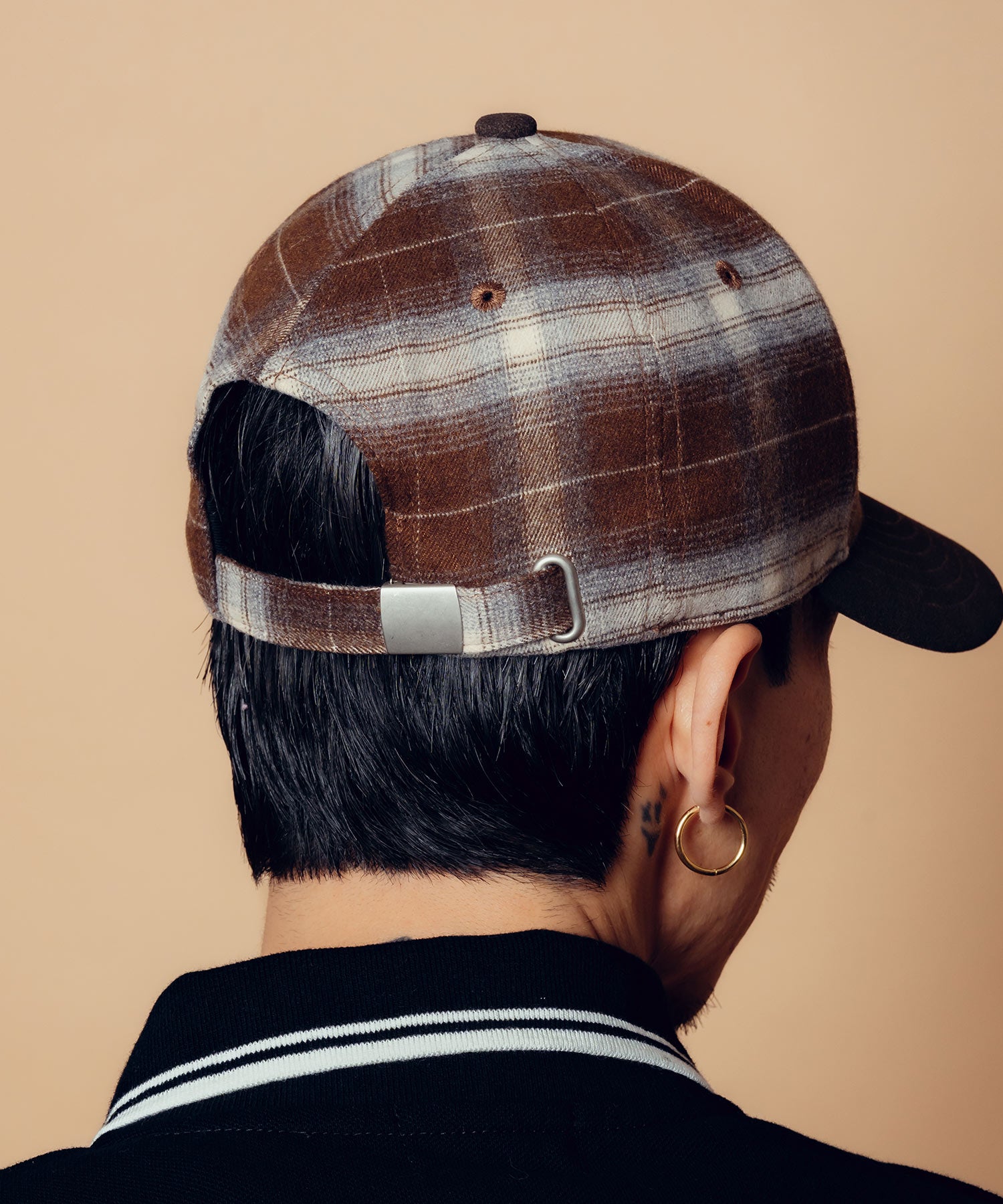 Ombre check cap-thumbmail-9