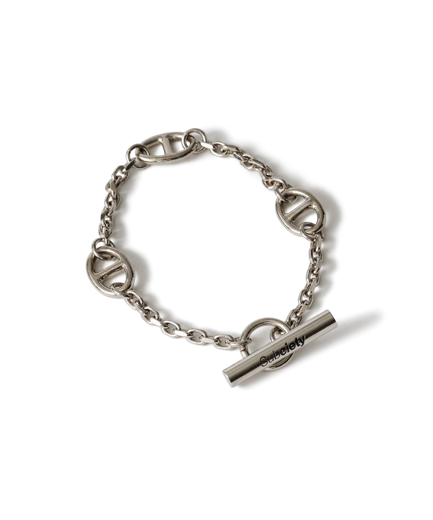 Anchor mix chain bracelet