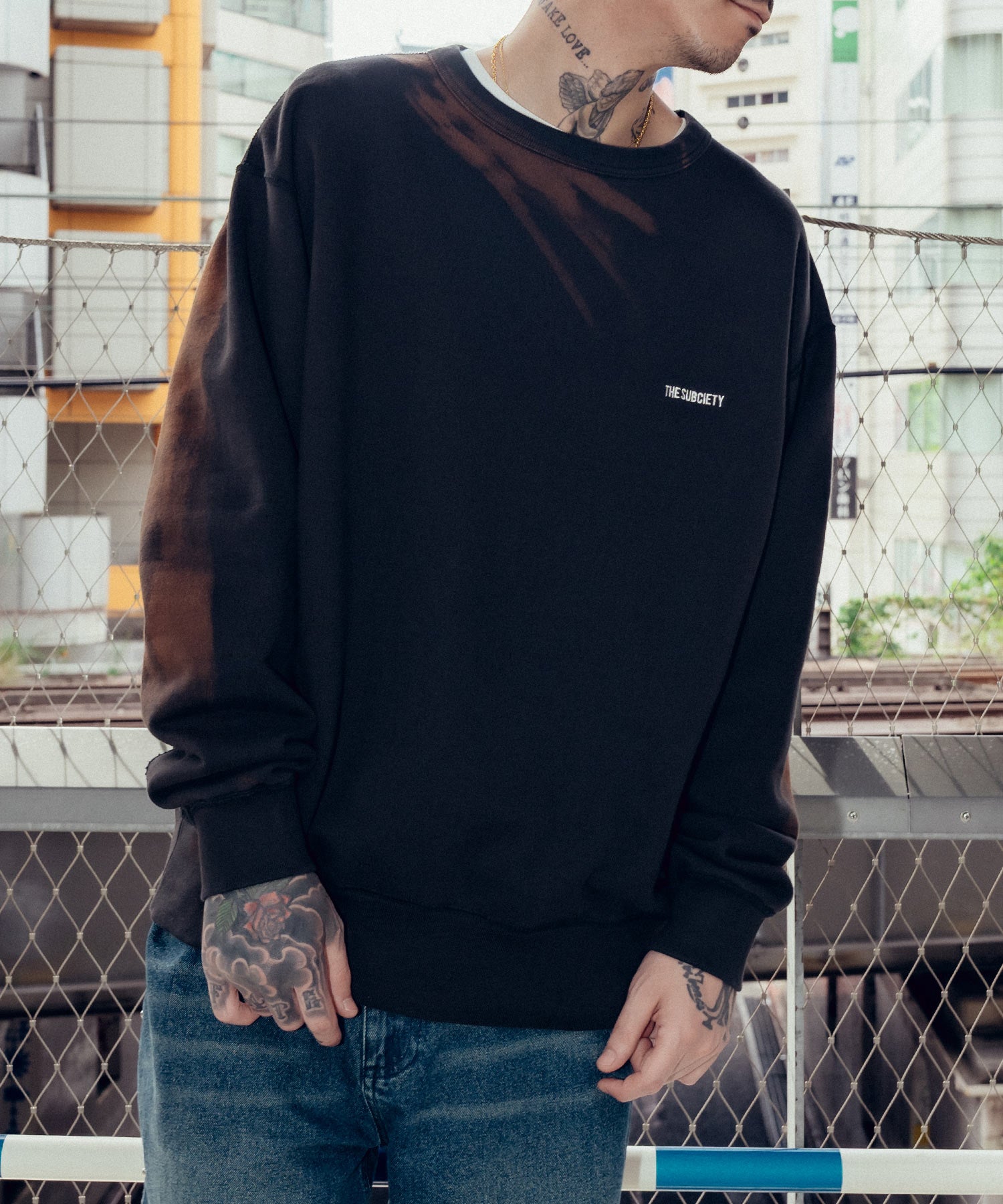 Super faded sweatshirt