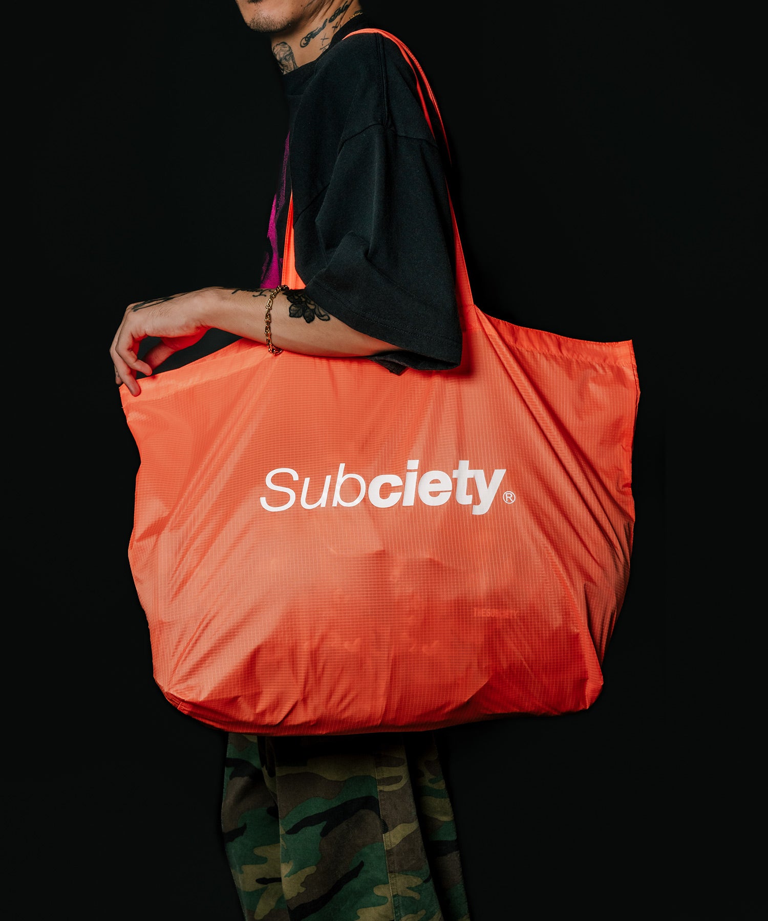 Nylon big tote bag-thumbmail-1