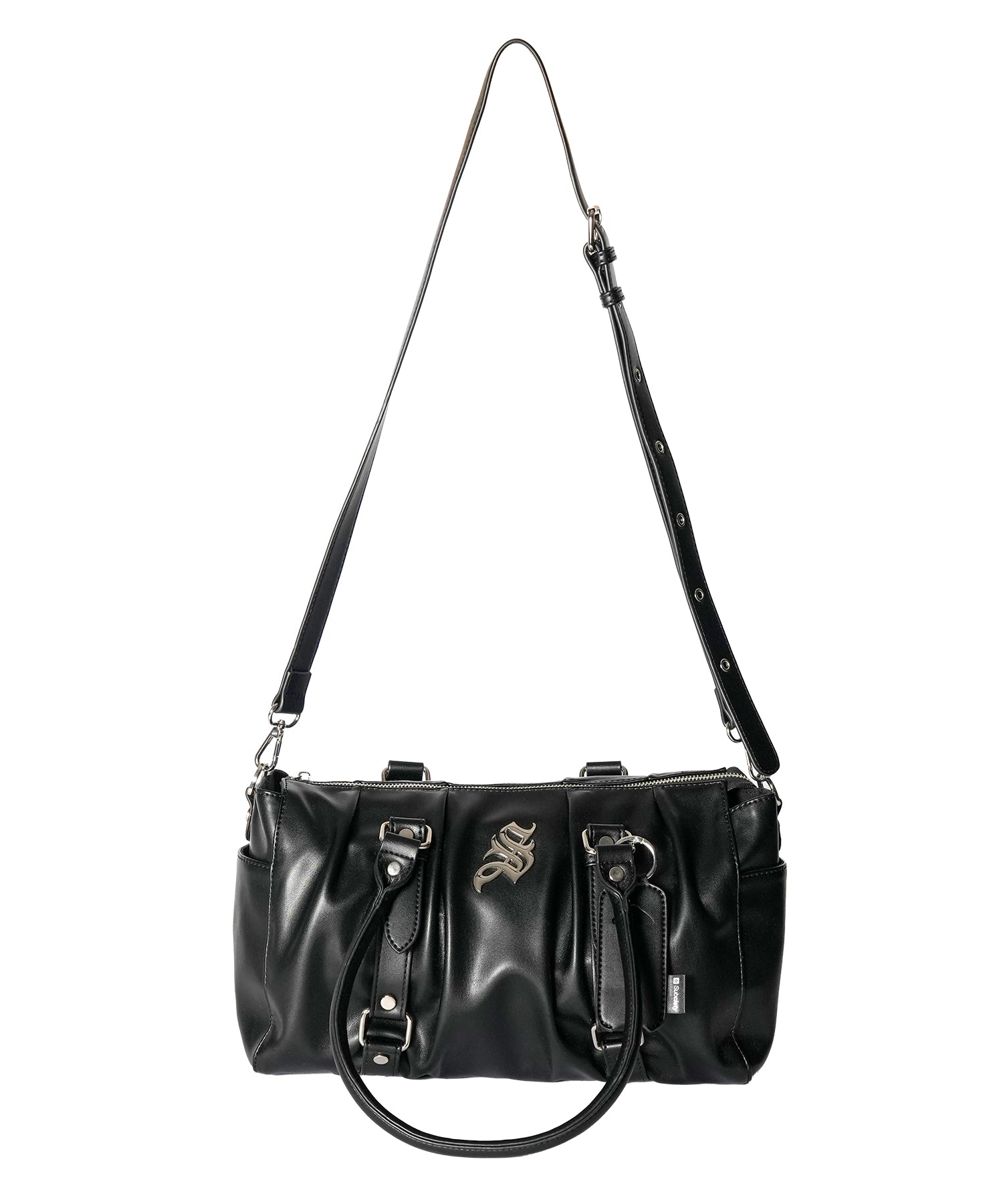 Gathered boston bag