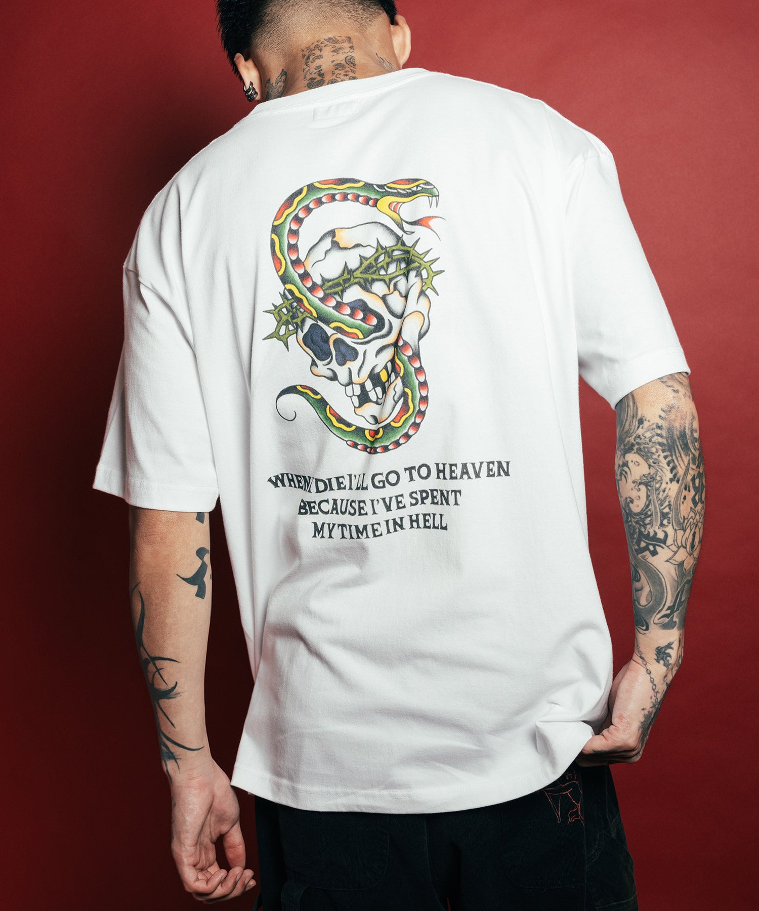 Skull winder tee