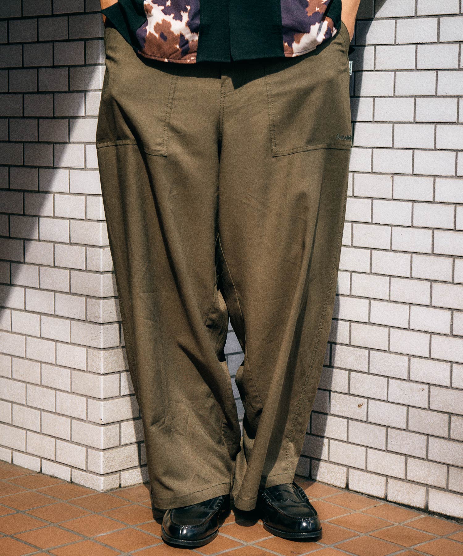 Linen blend baker pants-thumbmail-3