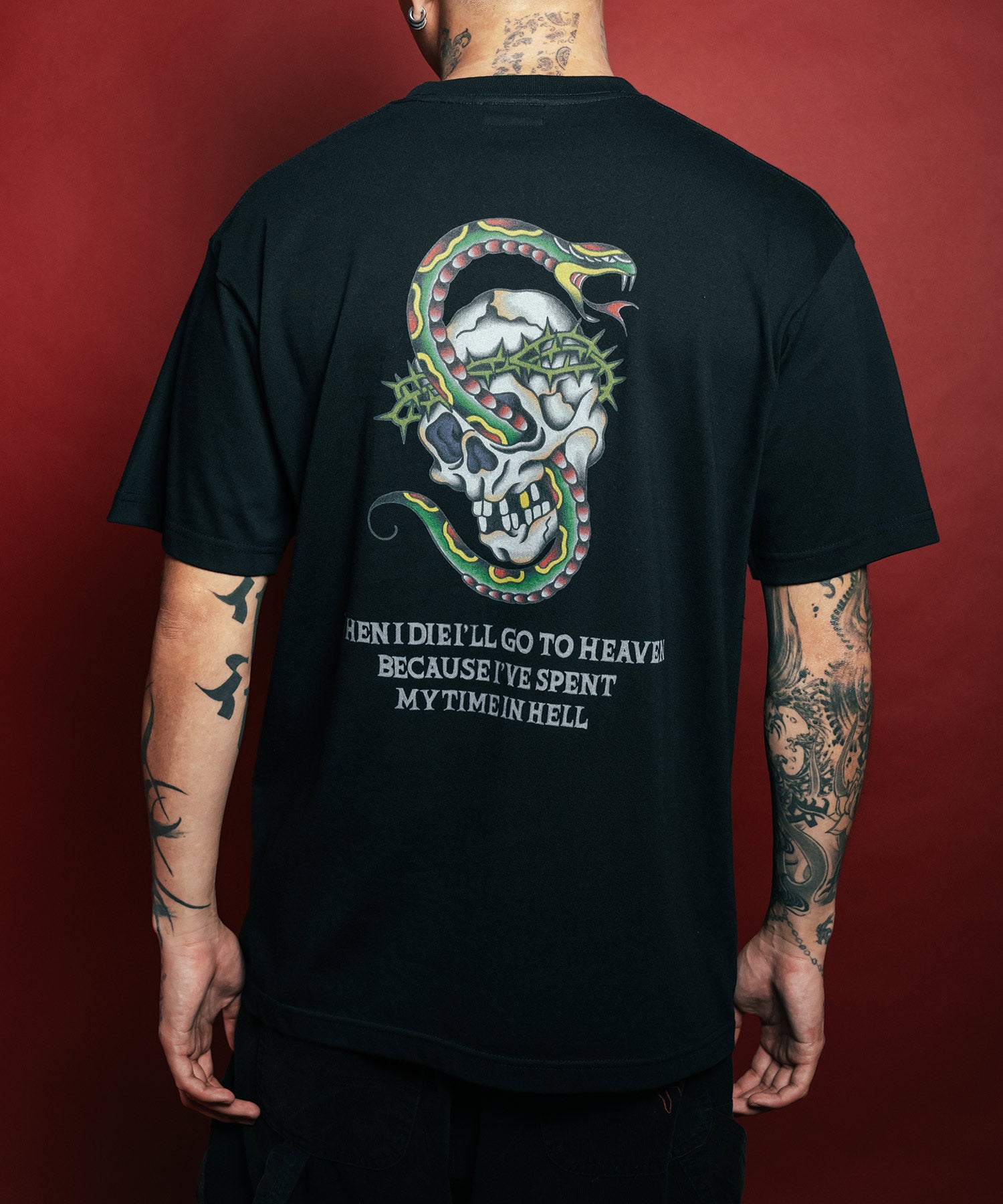 Skull winder tee