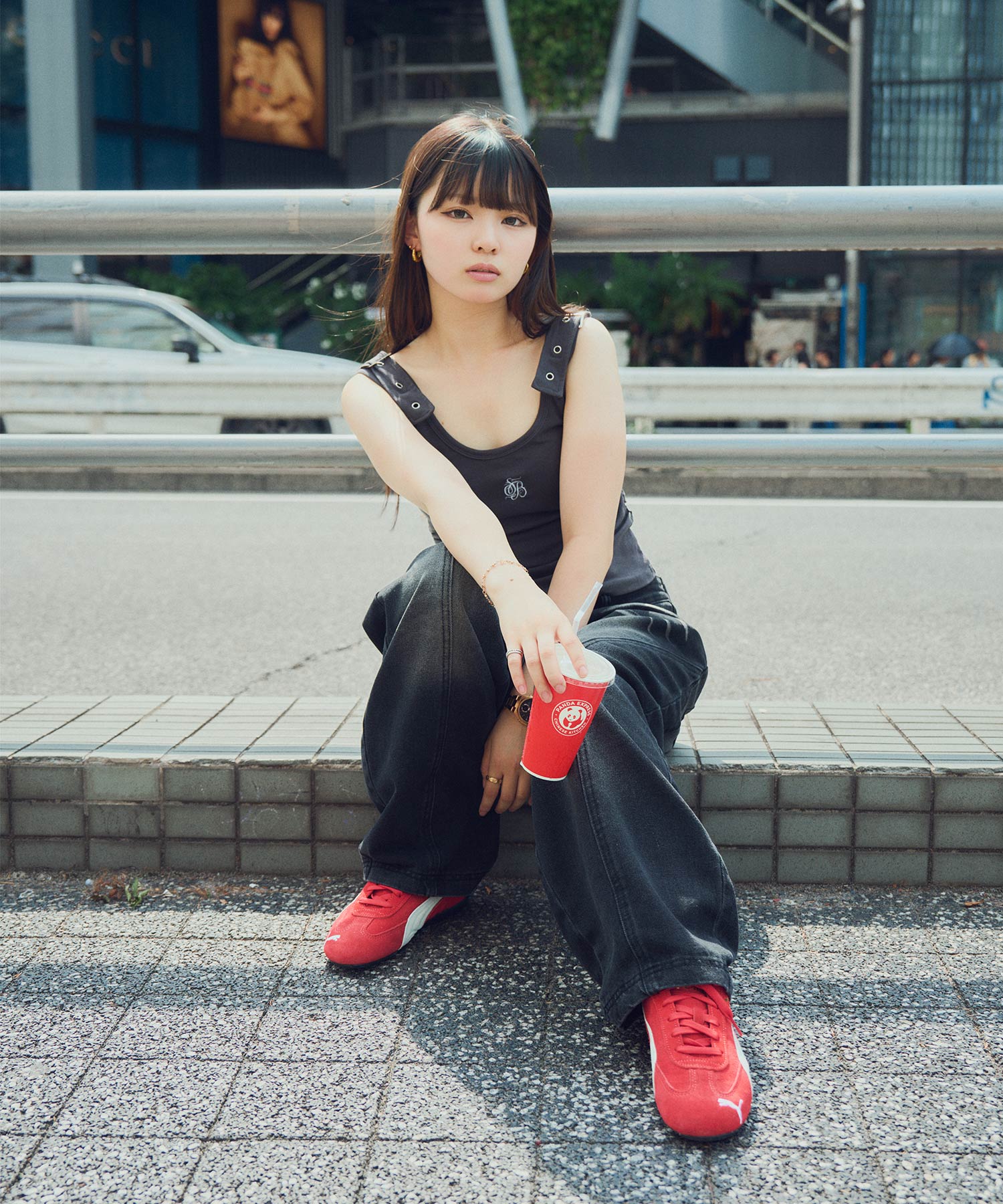 Metal strap tank top-thumbmail-12